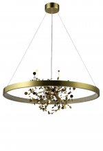 Люстра Crystal Lux GARDEN SPLED+4 D800 GOLD (1860/304)