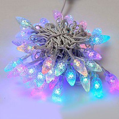 Гирлянда светодиодная Gauss PH717014403 50LED 5 метров IP65 свечи мультиколор Гирлянда светодиодная Gauss PH717014403 50LED 5 метров IP65 свечи мультиколор