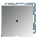 JUNG LS 990 Блестящий хром Вывод кабеля (GCR2990A)