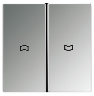 JUNG LS 990 Блестящий хром Клавиша 2-я жалюзийная (GCR2995P) JUNG LS 990 Блестящий хром Клавиша 2-я жалюзийная (GCR2995P)