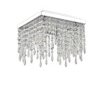 Потолочный светильник Ideal lux GIADA CLEAR PL4 (98777)