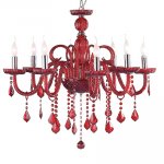 Люстра Ideal lux GIUDECCA SP8 ROSSO (27425)