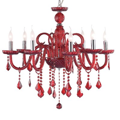 

Люстра Ideal lux GIUDECCA SP8 ROSSO (27425, GIUDECCA SP8 ROSSO