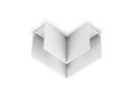 Коннектор угловой для накладного шинопровода Magnetic 220V Ambrella GL1031 WH белый коннектор угловой для накладного шинопровода Magnetic 220V 80*80*52