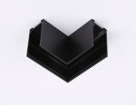 Коннектор угловой для накладного шинопровода Magnetic 220V Ambrella GL1032 BK черный коннектор угловой для накладного шинопровода Magnetic 220V 80*80*52
