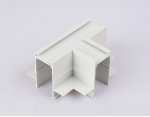 Коннектор T-образный для встраиваемого шинопровода Magnetic 220V Ambrella GL1041 WH белый коннектор T-образный для встраиваемого шинопровода Magnetic 220V 110*80*47