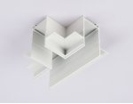 Коннектор T-образный для встраиваемого шинопровода Magnetic 220V Ambrella GL1041 WH белый коннектор T-образный для встраиваемого шинопровода Magnetic 220V 110*80*47