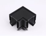 Коннектор угловой для корпуса в натяжной потолок Magnetic 220V Ambrella GL1043 BK черный коннектор угловой для корпуса в натяжной потолок Magnetic 220V 100*100*61