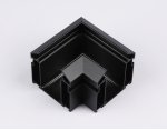 Коннектор угловой для корпуса в натяжной потолок Magnetic 220V Ambrella GL1043 BK черный коннектор угловой для корпуса в натяжной потолок Magnetic 220V 100*100*61