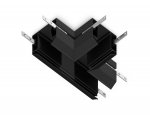 Коннектор Т-образный для корпуса в натяжной потолок Magnetic 220V Ambrella GL1044 BK черный коннектор Т-образный для корпуса в натяжной потолок Magnetic 220V 140*100*61