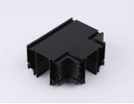 Коннектор Т-образный для корпуса в натяжной потолок Magnetic 220V Ambrella GL1044 BK черный коннектор Т-образный для корпуса в натяжной потолок Magnetic 220V 140*100*61