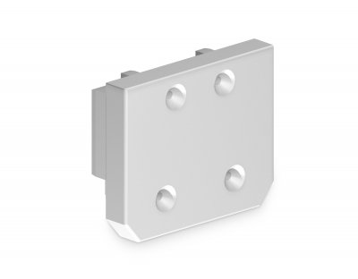 GL1061 WH белый заглушка демпферная для шинопровода в натяжной потолок Magnetic 220V 64.5*51*16 (2шт)