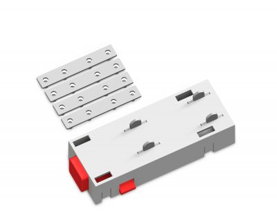 Коннектор питания прямой с соединителем для шинопровода в натяжной потолок Magnetic 220V Ambrella GL1107 WH белый коннектор питания прямой с соединителем для шинопровода в натяжной потолок Magnetic 220V 68*28.5*18