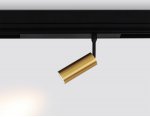 Управляемый светодиодный светильник для шинопровода Magnetic 220V диммируемый 3000-6400K Ambrella GL1203 GD золото IP20 7W 3000K-6400K 220V 36° D35*80 (Без ПДУ)