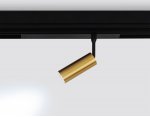 Управляемый светодиодный светильник для шинопровода Magnetic 220V диммируемый 3000-6400K Ambrella GL1203 GD золото IP20 7W 3000K-6400K 220V 36° D35*80 (Без ПДУ)
