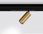 Управляемый светодиодный светильник для шинопровода Magnetic 220V диммируемый 3000-6400K Ambrella GL1223 GD золото IP20 18W 3000K-6400K 220V 36° D55*120 (Без ПДУ)