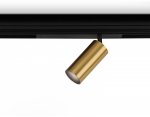 Управляемый светодиодный светильник для шинопровода Magnetic 220V диммируемый 3000-6400K Ambrella GL1223 GD золото IP20 18W 3000K-6400K 220V 36° D55*120 (Без ПДУ)
