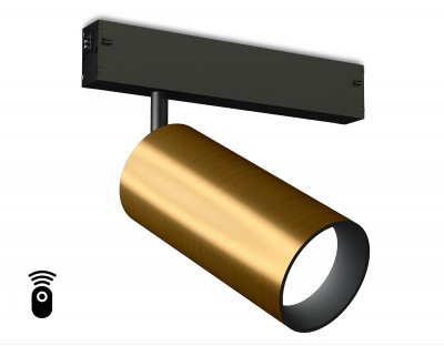 Управляемый светодиодный светильник для шинопровода Magnetic 220V диммируемый 3000-6400K Ambrella GL1233 GD золото IP20 24W 3000K-6400K 220V 36° D65*140 (Без ПДУ)