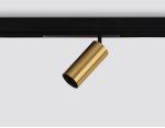 Управляемый светодиодный светильник для шинопровода Magnetic 220V диммируемый 3000-6400K Ambrella GL1233 GD золото IP20 24W 3000K-6400K 220V 36° D65*140 (Без ПДУ)