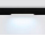 Управляемый светодиодный светильник для шинопровода Magnetic 220V диммируемый 3000-6400K Ambrella GL1262 BK черный IP20 9W 3000K-6400K 220V 120° 232*25*42 (Без ПДУ)