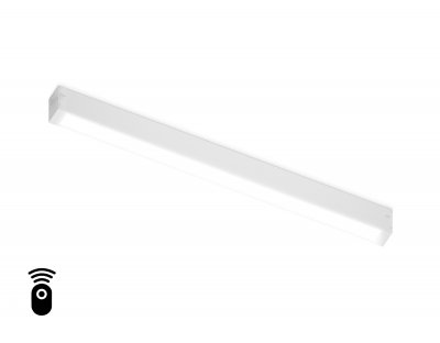 Управляемый светодиодный светильник для шинопровода Magnetic 220V диммируемый 3000-6400K Ambrella GL1281 WH белый IP20 18W 3000K-6400K 220V 120° 452*25*42 (Без ПДУ)