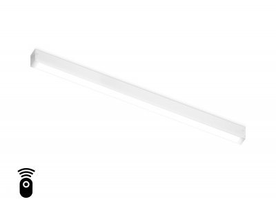 Управляемый светодиодный светильник для шинопровода Magnetic 220V диммируемый 3000-6400K Ambrella GL1291 WH белый IP20 24W 3000K-6400K 220V 120° 562*25*42 (Без ПДУ)