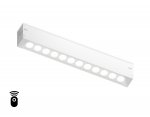 Управляемый светодиодный светильник для шинопровода Magnetic 220V диммируемый 3000-6400K Ambrella GL1301 WH белый IP20 12W 3000K-6400K 220V 24° 232*25*42 (Без ПДУ)