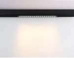 Управляемый светодиодный светильник для шинопровода Magnetic 220V диммируемый 3000-6400K Ambrella GL1312 BK черный IP20 15W 3000K-6400K 220V 24° 342*25*42 (Без ПДУ)