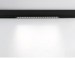 Управляемый светодиодный светильник для шинопровода Magnetic 220V диммируемый 3000-6400K Ambrella GL1314 BK черный IP20 24W 3000K-6400K 220V 24° 455*25*42 (Без ПДУ)