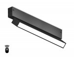 Управляемый светодиодный светильник для шинопровода Magnetic 220V диммируемый 3000-6400K Ambrella GL1332 BK черный IP20 18W 3000K-6400K 220V 120° 342*25*112 (Без ПДУ)