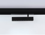 Управляемый светодиодный светильник для шинопровода Magnetic 220V диммируемый 3000-6400K Ambrella GL1342 BK черный IP20 12W 3000K-6400K 220V 24° 232*25*112 (Без ПДУ)