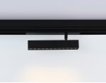 Управляемый светодиодный светильник для шинопровода Magnetic 220V диммируемый 3000-6400K Ambrella GL1342 BK черный IP20 12W 3000K-6400K 220V 24° 232*25*112 (Без ПДУ)