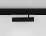 Управляемый светодиодный светильник для шинопровода Magnetic 220V диммируемый 3000-6400K Ambrella GL1342 BK черный IP20 12W 3000K-6400K 220V 24° 232*25*112 (Без ПДУ)