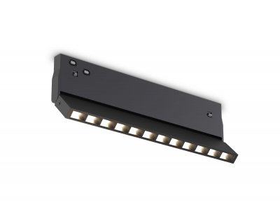 GL2360 BK черный IP20 10W 3CCT 3000/4200/6400K 48V 200*10*73