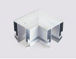 Коннектор угловой для корпуса Magnetic в натяжной потолок GL3390 Ambrella GL3390 GL