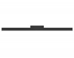GL4465 BK черный IP20 20W 3CCT 3000-6000K SMART 48V 120° 604*22*45