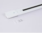 Шинопровод встраиваемый однофазный Standard 220V 1m (ввод питания, 1 заглушка, крепление в комплекте) Ambrella GL7121 WH белый IP20 220V 1000*58.6*18