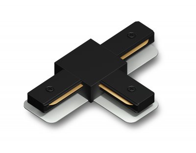 Коннектор Т-образный для однофазного шинопровода Standard 220V Ambrella GL7168 BK черный коннектор Т-образный для однофазного шинопровода Standard 220V 105*70*20