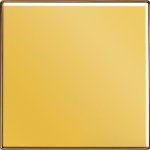 JUNG LS 990 Блеск золота Накладка светорегулятора/выключателя нажимного с ДУ (радио) (GO1561.07F)