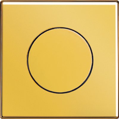 JUNG LS 990 Блеск золота Накладка светорегулятора поворотного (GO2940) JUNG LS 990 Блеск золота Накладка светорегулятора поворотного (GO2940)