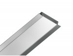 Алюминиевый профиль встраиваемый 30.6*6 для светодиодной ленты до 19,8мм Ambrella GP1100AL GP