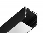Алюминиевый профиль накладной/подвесной "Profile System" 35*35 для светодиодной ленты до 26мм Ambrella GP2550BK GP