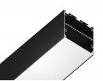 Алюминиевый профиль накладной/подвесной "Profile System" 50*50 для светодиодной ленты до 41,4мм Ambrella GP3100BK GP