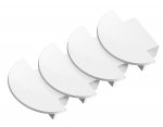 Заглушка для встраиваемого алюминиевого профиля GP1001 (комплект 4шт) Ambrella GP8100 GP