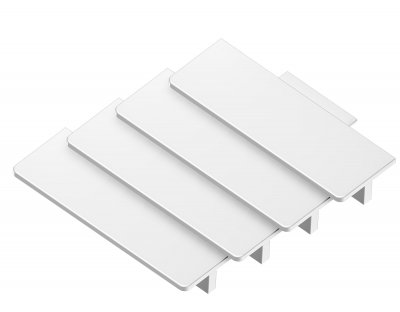 Заглушка для встраиваемого алюминиевого профиля GP1200 (комплект 4шт) Ambrella GP8160 GP Заглушка для встраиваемого алюминиевого профиля GP1200 (комплект 4шт) Ambrella GP8160 GP