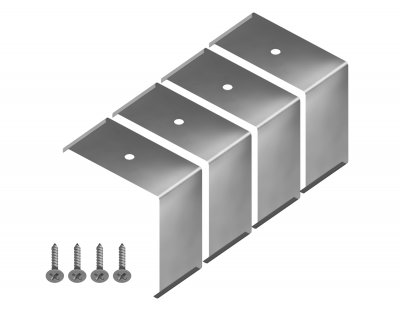 Крепление для алюминиевого профиля GP2100,GP2150 (комплект 6шт) Ambrella GP8462 GP