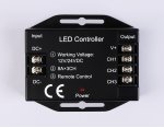 Контроллер диммер для одноцветных светодиодных лент с сенсорным радио пультом 2.4G GS11101 Ambrella GS11101 GS