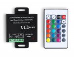 Контроллер для светодиодных лент RGB с радио пультом 2.4G 18A 12V 216W/ 24V 432W GS11301 Ambrella GS11301 GS