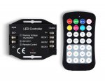 Контроллер для светодиодных лент RGB с радио пультом 2.4G 24A 12V 288W/ 24V 576W GS11351 Ambrella GS11351 GS