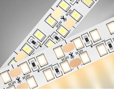 Светодиодная лента двухрядная Ambrella Light GS1701 2835 240Led /24W m/ 12V IP20 3000K 5m Ambrella GS1701 GS